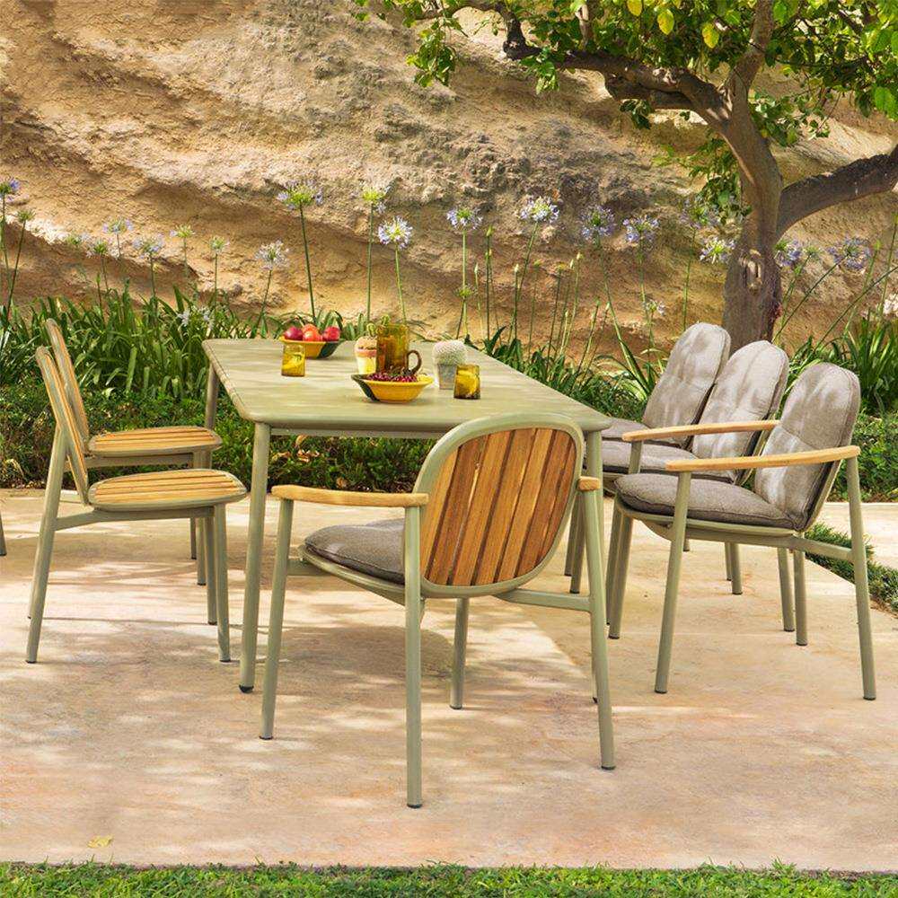 户外桌椅柚木庭院别墅休闲实木餐厅花园阳台露天室外防腐家具