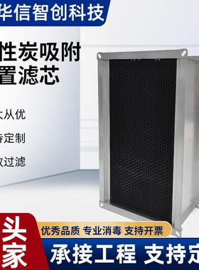 活性炭净化器空气净化装置滤芯设备工业空调滤网用厂家过滤器