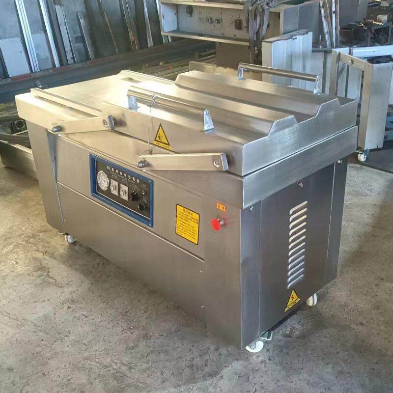 全自动食品粽子真空包装机双室真空包装设备干湿两用熟食打包设备