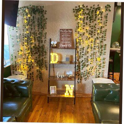 LED light strip Artificial vines Ivy Party Decoration lights