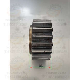 20齿6119齿轮 沈阳 安阳 天水CW61100B CW61125E车床溜板箱3.5模