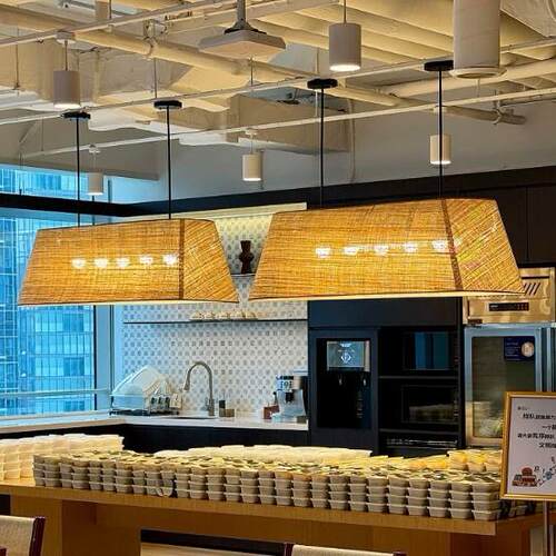 餐厅吊灯商用餐饮饭店吧台前台艺术创意高端氛围灯厂家直销定 制