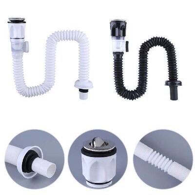 Flip Top Basin Odor Proof Drainage Pipe Set Wash Basin
