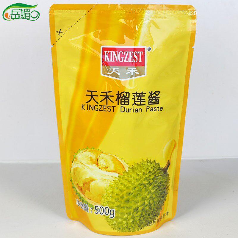 天禾榴莲酱500g家用榴莲泥商用榴莲馅披萨酱榴莲酥千层蛋糕烘焙酱