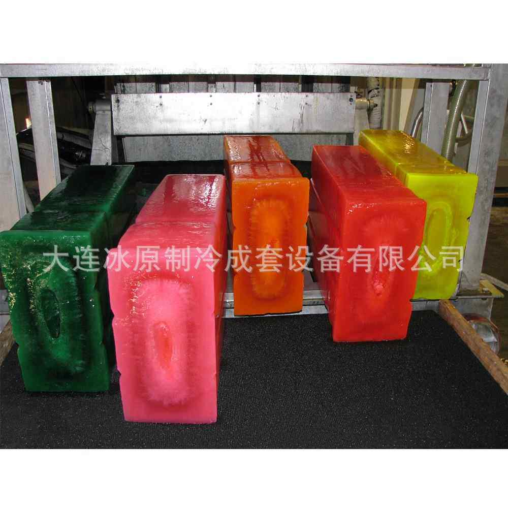 大型氨制冷工业制冰冰大机型冰块冰砖机大块冰造747机制冰厂大块