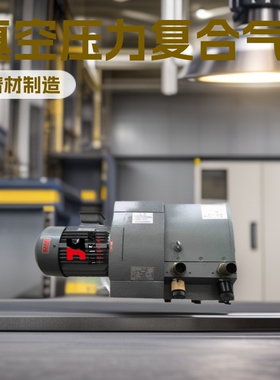 ZYWB100E/F/B真空压力复合气泵/风泵4.5KW灯泡吹吸负压抽气旋片泵