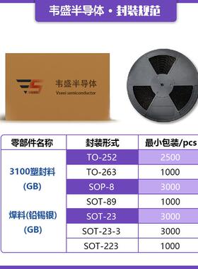 TP0610K 6KR P沟道MOS管场效应管SOT-23 -60V 0.185A 全新原厂厂