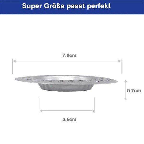 10/50/100PCS Anti Clogging Sink Vegetable Wash Basin Filter