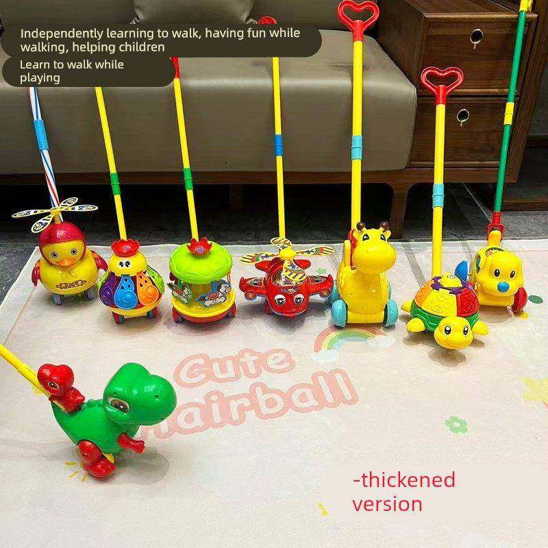 儿童学步手推车宝宝手推推乐飞机玩具车单杆响铃推车婴儿玩具,玩具/童车/益智/积木/模型,手推学步玩具,淘宝优惠券,粉丝福利购,淘宝优惠卷