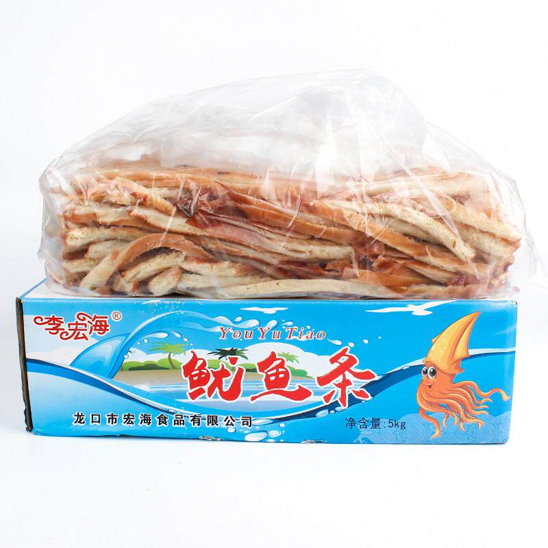 李宏海鱿鱼条手撕鱿鱼丝即食海鲜零食休闲小吃烟台特产送人伴礼品