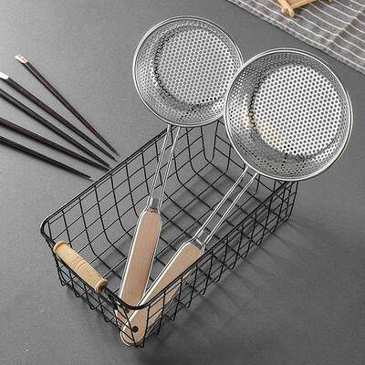Thickened Stainless Steel Spider Strainer, Household Noodle