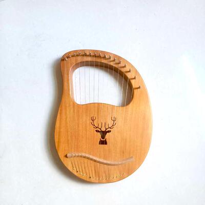 16音莱雅琴16铉竖琴便携式里拉琴里尔琴莱雅琴