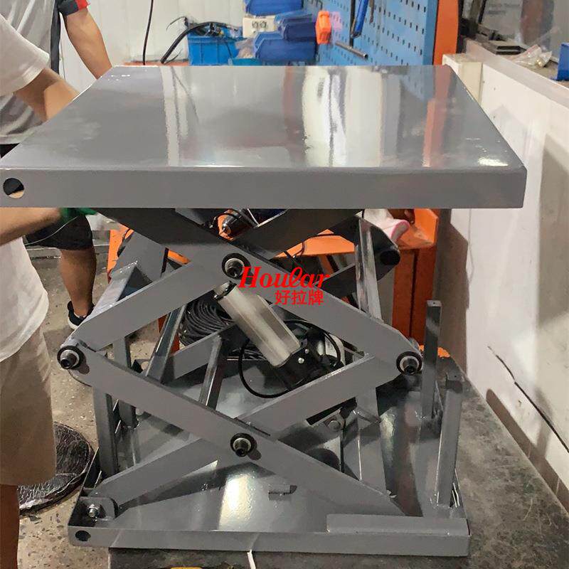 迷你微型升降平台电缸升降机50kg轻型电动推杆升降台