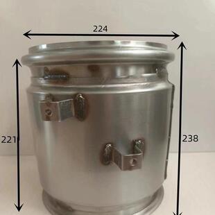 021内芯带含量消声器载体消声器空壳消声器载体 190 国六DPF