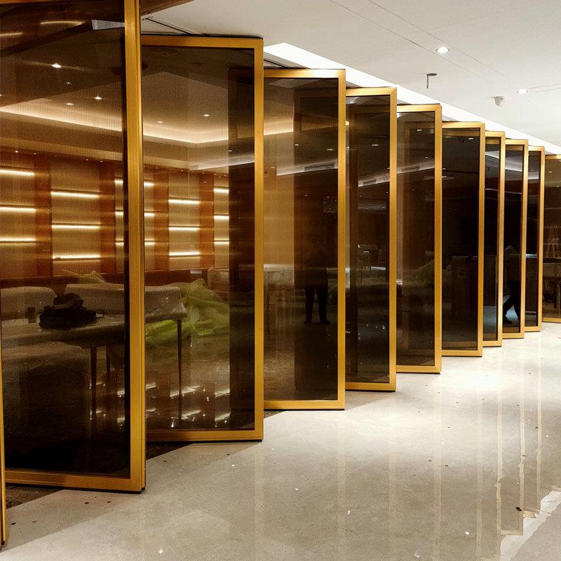 厂家直动包间隔销断墙VPU宴会活动风移办公会屏议室隔音活动隔断