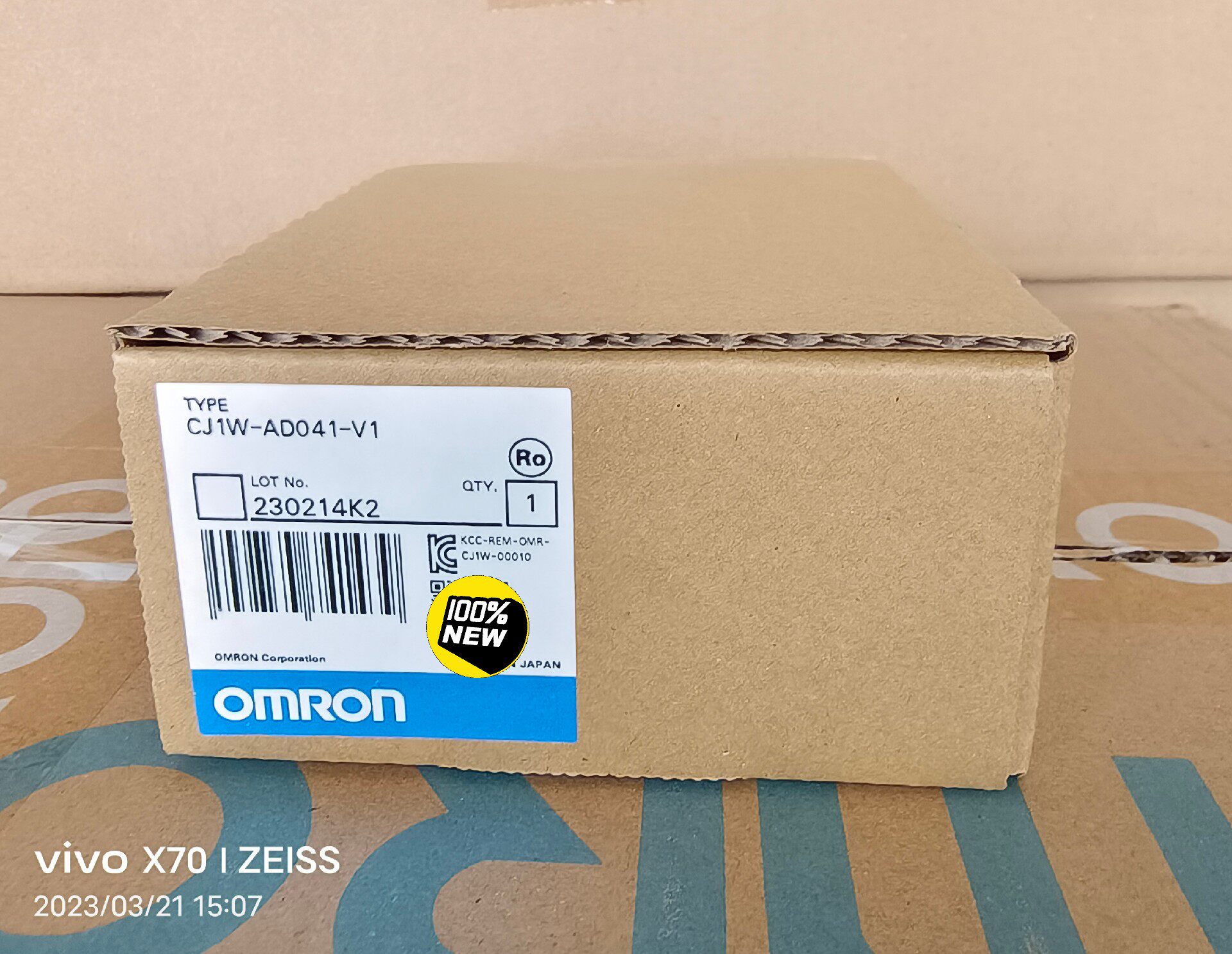 欧姆龙模块CJ1W-AD041-V1  全新原装正品