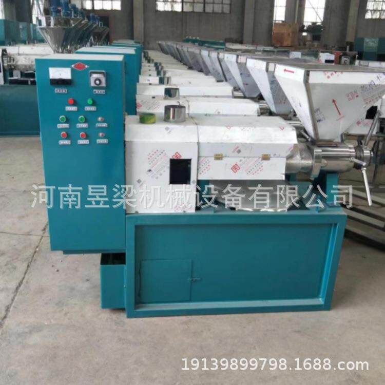 菜籽榨油机商用全自动螺旋榨油油坊设备花生油葵花子油压榨机
