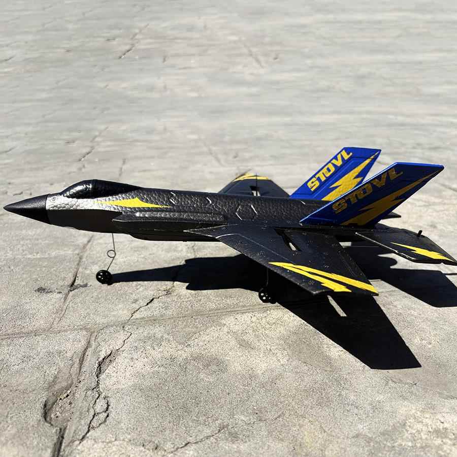 F35战斗机四通道遥控特技翻滚飞机滑翔机固定翼泡沫航模型无人机