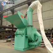 强制自动进料木材粉碎机强制进料锯末粉碎机源头厂家按需制做