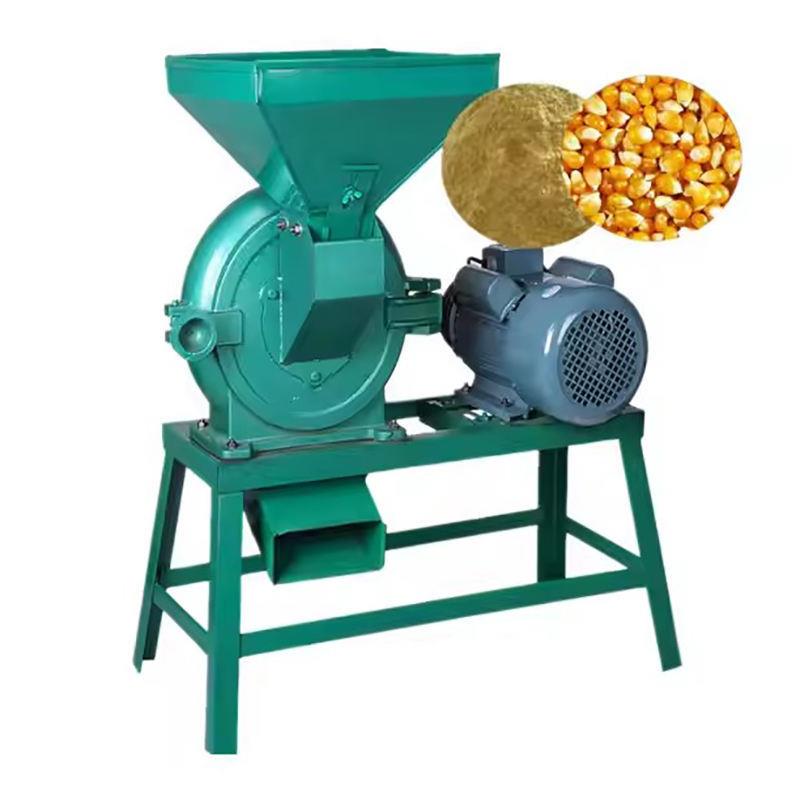 HammerMill谷物齿爪粉碎机粱谷物齿盘粉碎机贝壳虾皮磨粉机