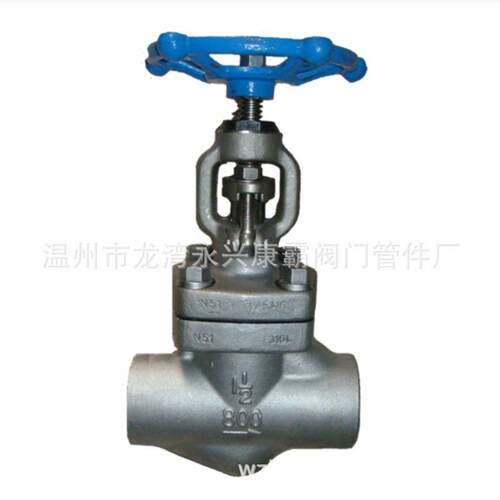 不锈钢锻压承插截止阀碳钢高压截止阀0416J61W800LB1500LB