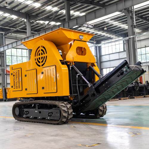 小HighT源op头工厂HT510颚式SUQ碎破石机型工程碎机跨境出口
