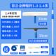 高档擦玻璃窗户工具伸缩水刮器清洁刷长杆洗窗上门头专用搽神器水