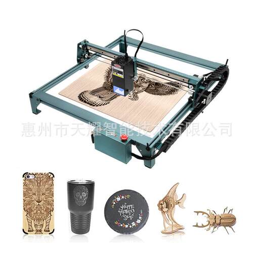 K20激光雕刻机切割机比DIY激光雕刻机用于木质皮革金属塑料玻璃