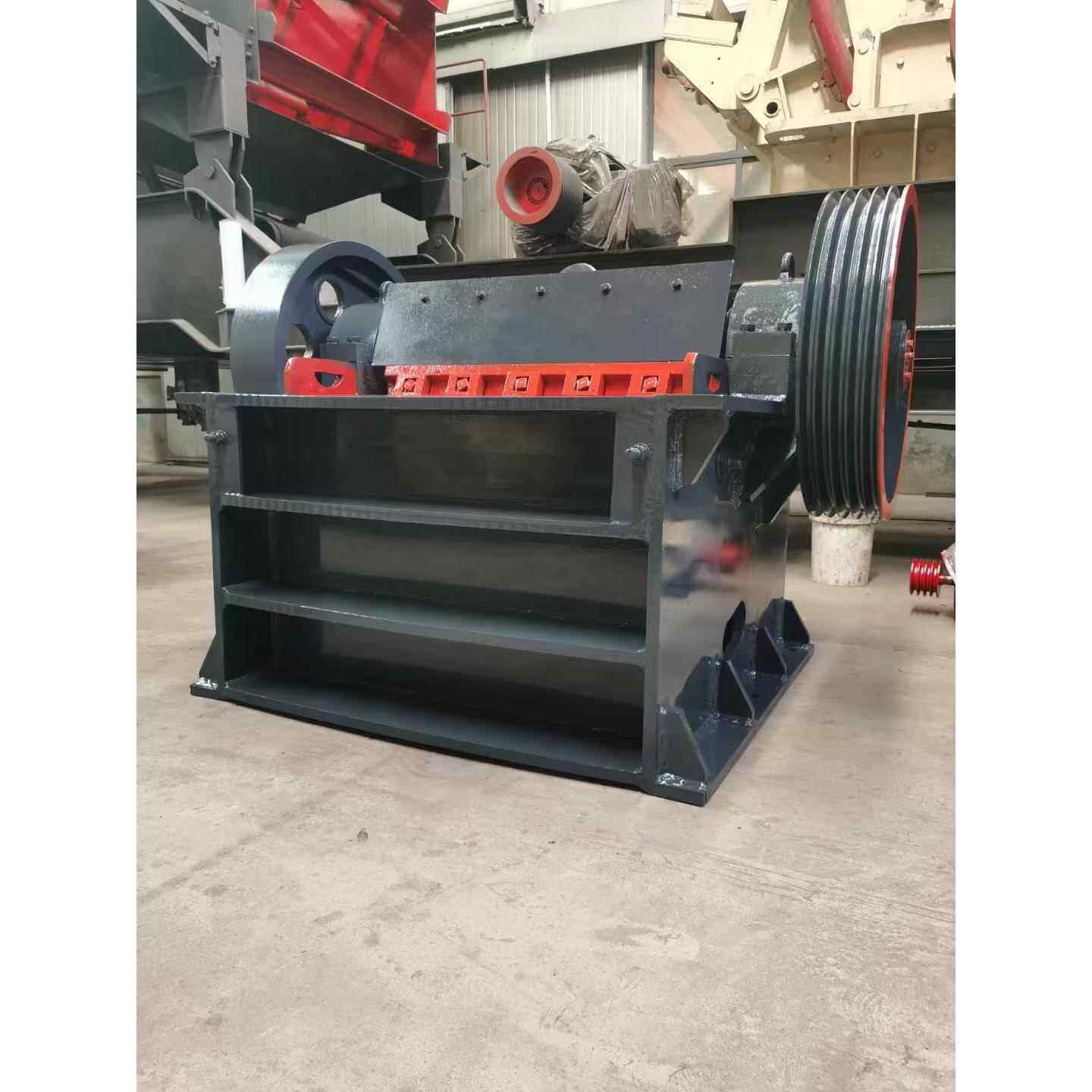 鄂式破碎机小型石头粉碎机颚式碎石制砂机鹅卵石建筑垃圾破碎机