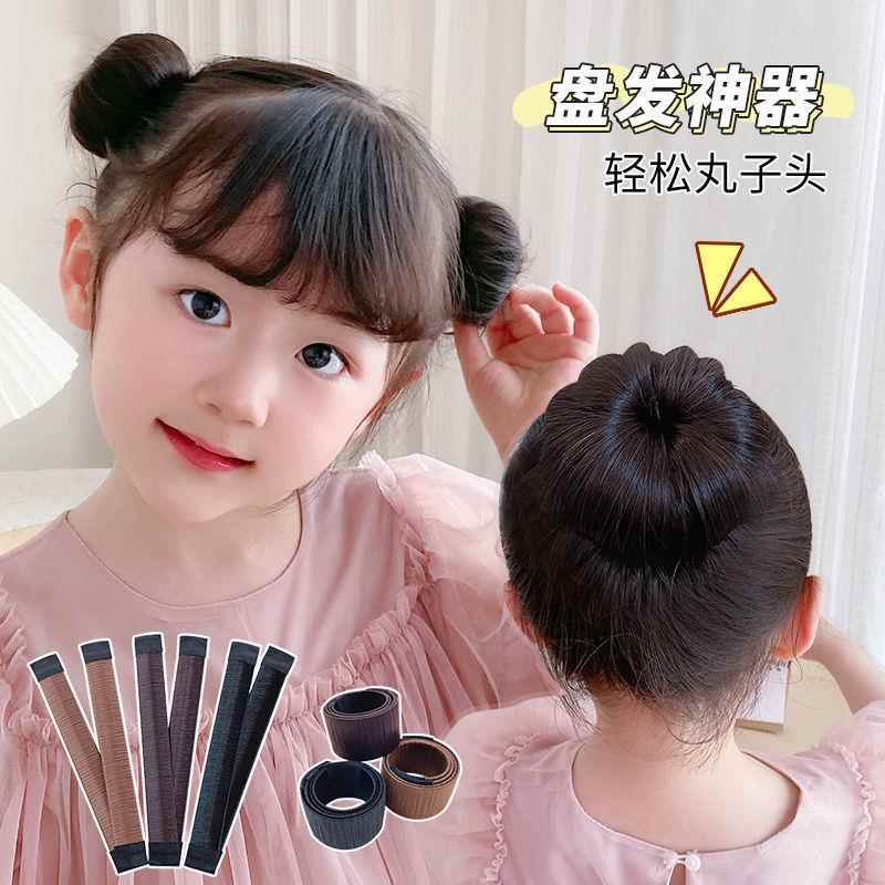 2025丸子头扭扭盘发女韩国造型器懒人蓬松头饰简约扎头发饰发夹