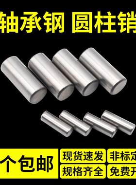 滚针圆柱销12 14 15 16 18 20 25mm实心销钉滚柱轴承钢定位销圆柱