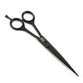 美发剪刀 6.0 华尔个性 7.0寸黑色 理发剪尖刀头平剪 6.5