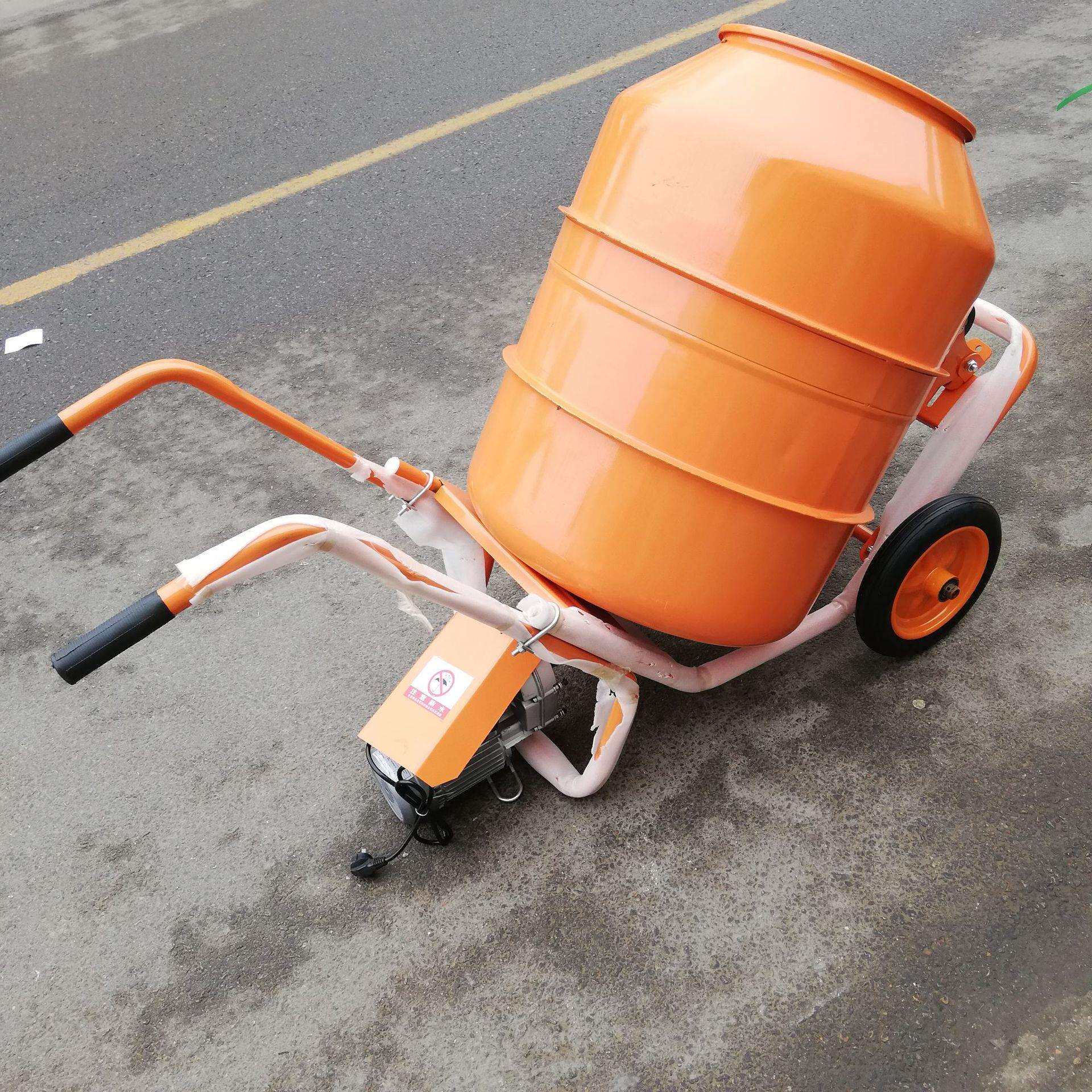 混凝土搅拌机手推滚筒搅拌罐小型工地水泥砂浆搅拌机