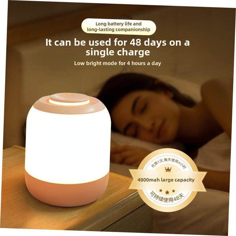 Rechargeable desk lamp for bedroom bedside small night light
