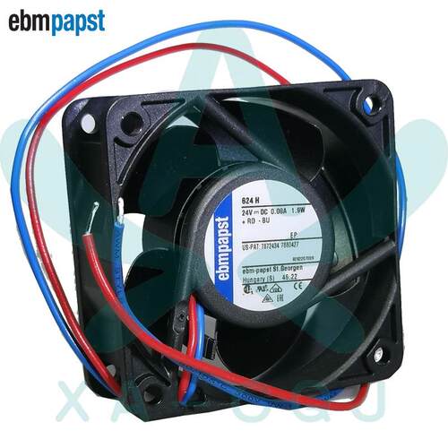 原装德国ebmpapst风机 6025 24V 0.08A工业设备散热风扇