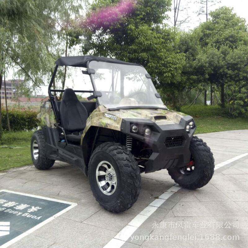 UTV景区场地沙滩车摩托四轮独立悬挂卡丁车双座亲子越野观光180CC