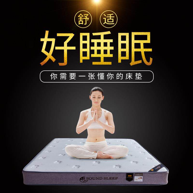 航睿家具椰棕床垫多功能正反两用1.8米床1.5米床乳胶经济型A808