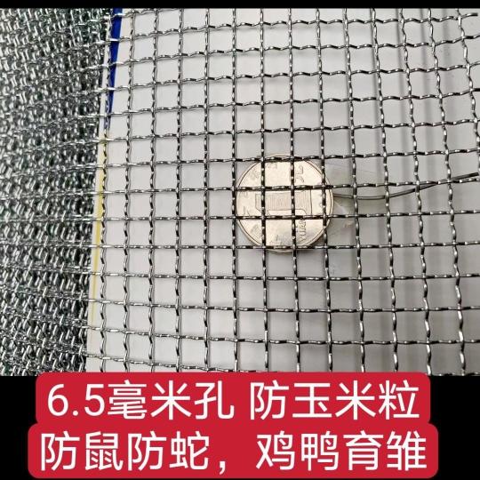 小孔钢丝网编织筛网筛沙子钢网轧花铁丝网防老鼠窗纱玉米网粮仓网