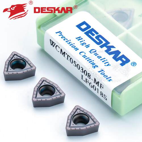 DESKAR戴斯卡U钻暴力钻专用刀片WC桃型数控刀粒刀头柄三角形SP/SO