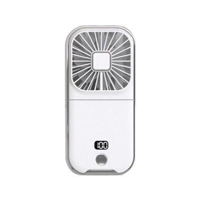 Hanging Neck Cooler Fans Digital Display Mini Portable