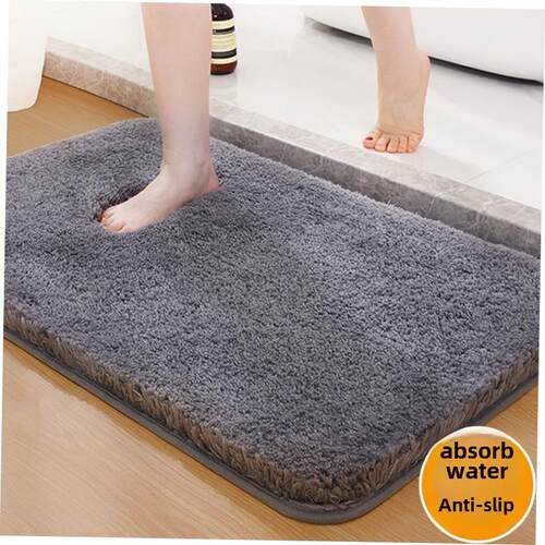 Plush Bathroom Rug Bath Mat Floor Rugs for Tub Shower Carpet