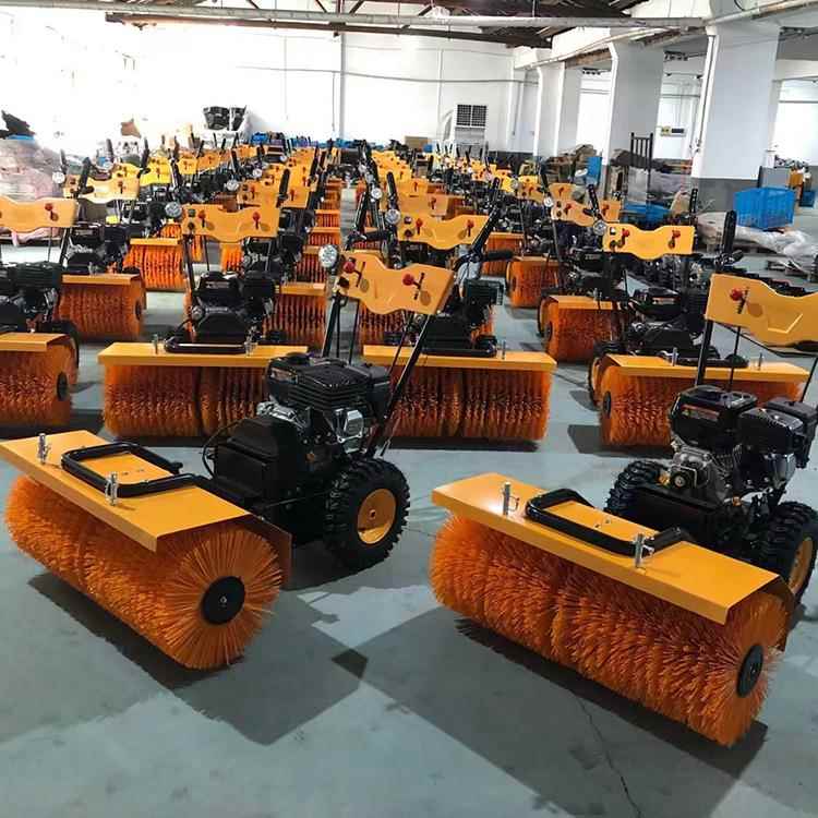 全齿道手推式三合一857扫雪扫街地机柴油动雪力环保地轮面除机滚