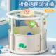 儿童泡澡桶游泳桶婴儿家用宝宝洗澡桶折叠浴桶新生儿沐浴桶游泳池