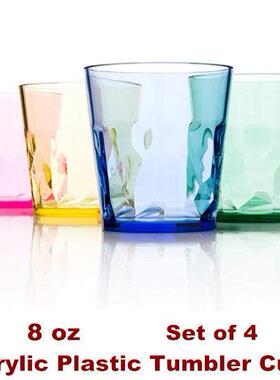 Acrylic Plastic Tumbler Cups Drinking Glasses Stackable