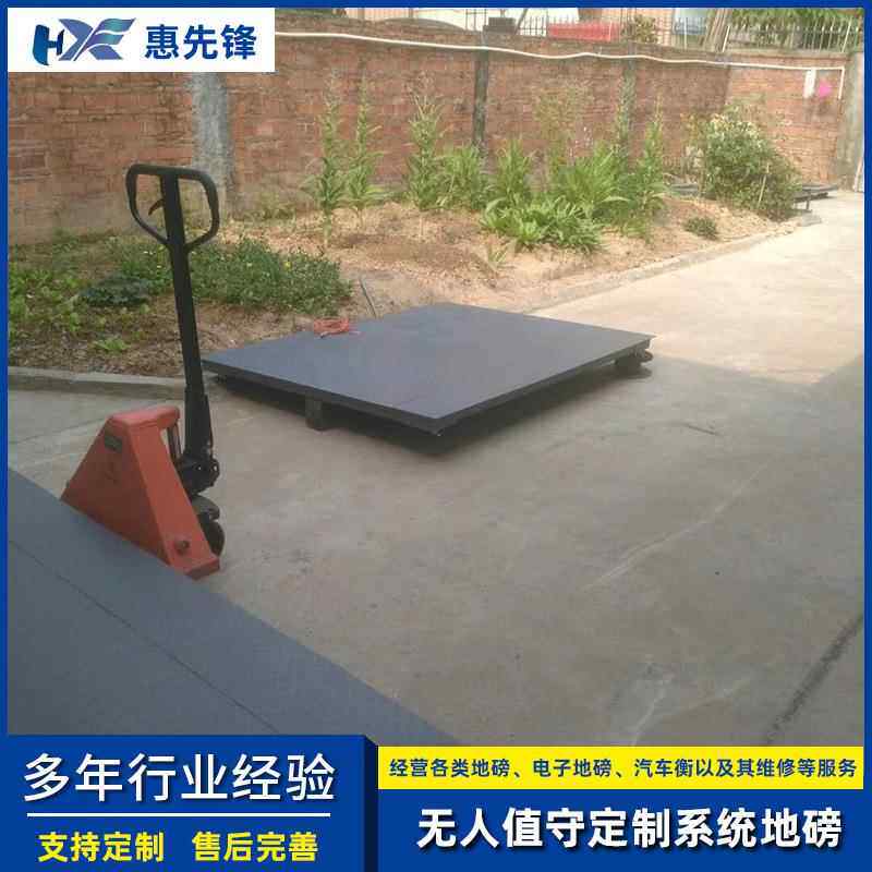 自动化系统小地磅带斜坡防爆小地磅30t小地磅制作地磅秤1-3吨