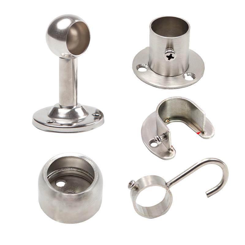 法兰座高脚不锈钢法兰S钩不锈钢球星开口晾衣杆底座晾衣架固定座,家装主材,挂钩/挂衣钩,淘宝优惠券,粉丝福利购,淘宝优惠卷