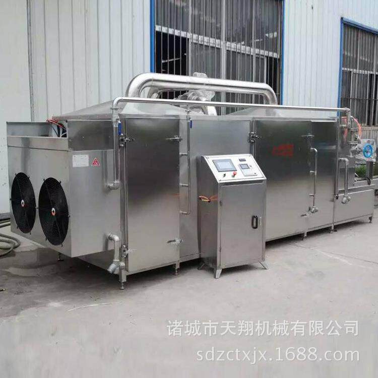 菠萝猕猴桃片烘干各种水果深加工烘干 流水线多层烘干机