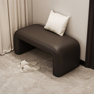 换鞋 凳卧室沙发床尾凳试衣间软包长条凳子 凳家用门口入户玄关穿鞋