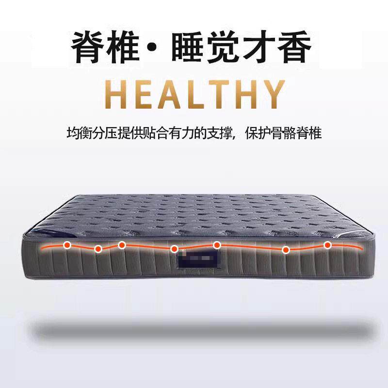 席梦思弹簧乳胶床垫软垫租房专用15cm厚加厚家用椰棕硬垫床垫