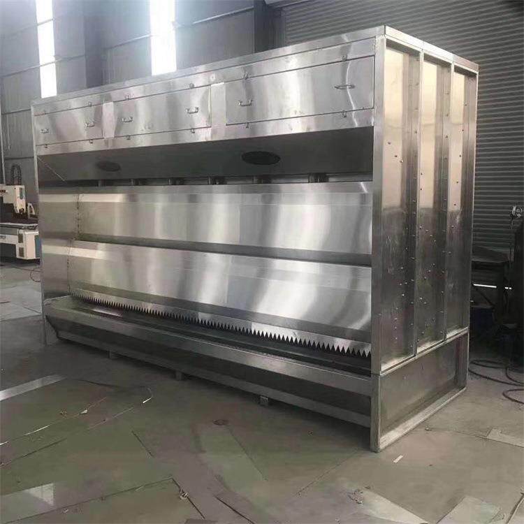双层水旋柜 家具漆雾净化型 无泵水幕水循环漆物净化烤 漆除尘设
